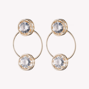 CIRCLE ESTATE HOOP EARRINGS