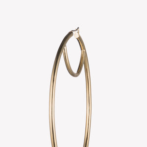 CROSSBAR HOOP EARRINGS