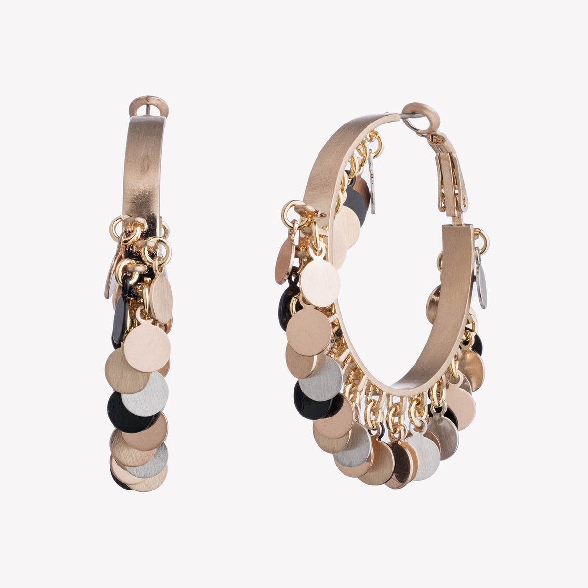 PAILLETTE TAMBOURINE HOOPS