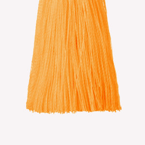 SMALL SILK TASSEL EARRINGS