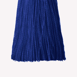 SMALL SILK TASSEL EARRINGS