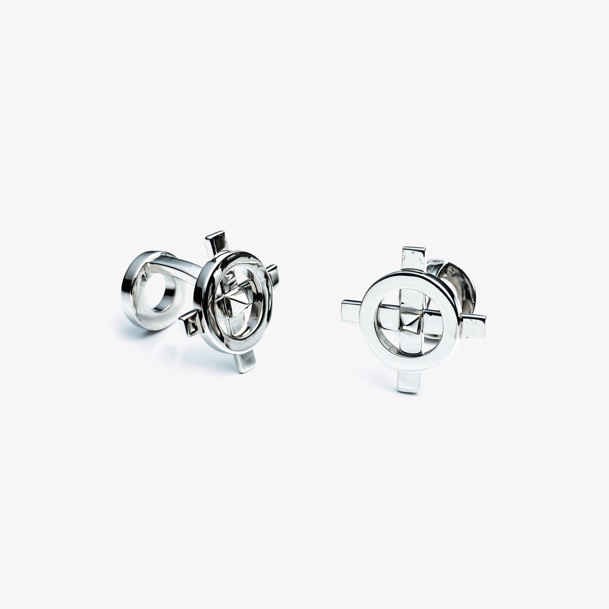MENS COMPASS CUFFLINKS