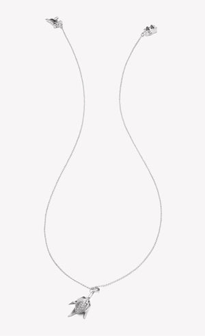 PAVÉ BUD DROP PENDANT