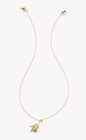 PAVÉ BUD DROP PENDANT