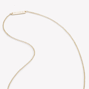 PAVÉ SAFETY CHAIN PENDANT