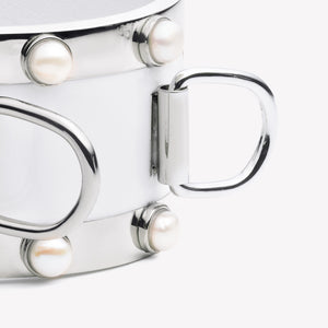 PEARL D-RING CUFF