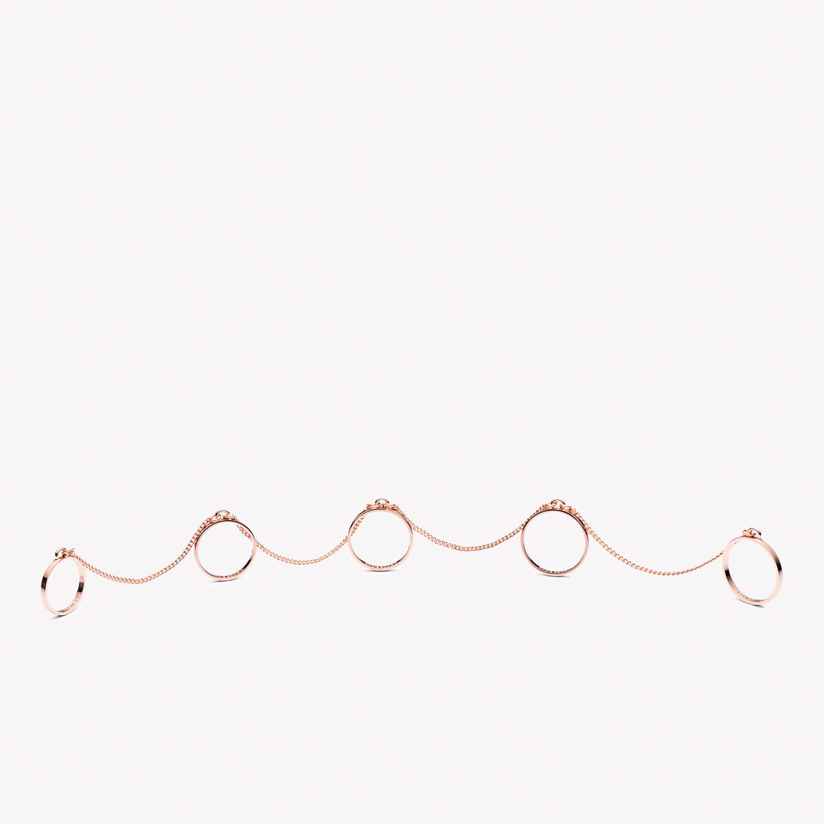 THIN FIVE FINGER RING