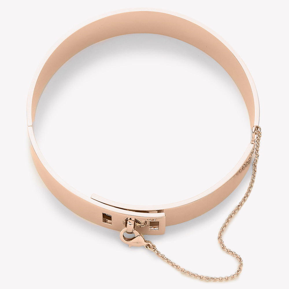 Eddie Borgo designer rose gold choker EDDIE BORGO Safety Chain Choker main image 4