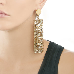 FLEECE DROP EARRINGS