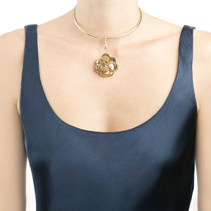 THIN SIKKA PETAL COLLAR