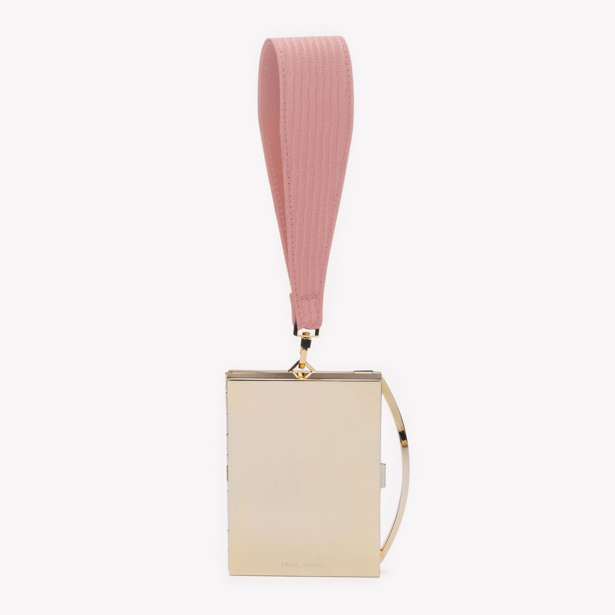 LOU WRISTLET | WIDE MOIRÉ STRAP