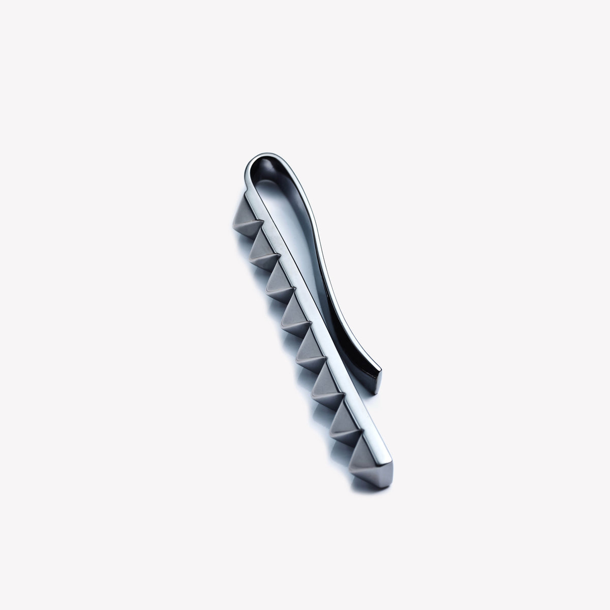 LARGE PYRAMID TIE CLIP | SKINNY TIE